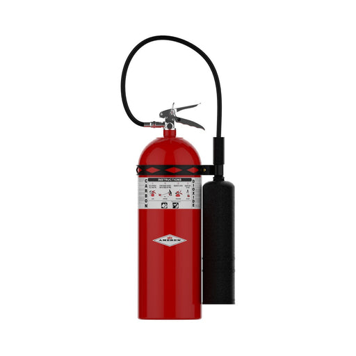 Amerex® 332 CO2 Carbon Dioxide Fire Extinguisher 20lb, 10BC, With Wall Bracket, 01708