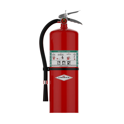 Amerex® 361 Halon 1211 Fire Extinguisher, 17 Pound, 4A80BC, With Wall Bracket, 01955