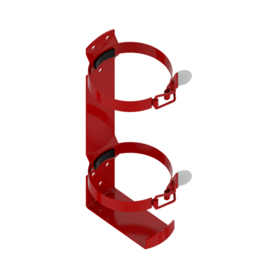 Amerex® Model 821S, Fire Extinguisher Vehicle Bracket, Red, 04042