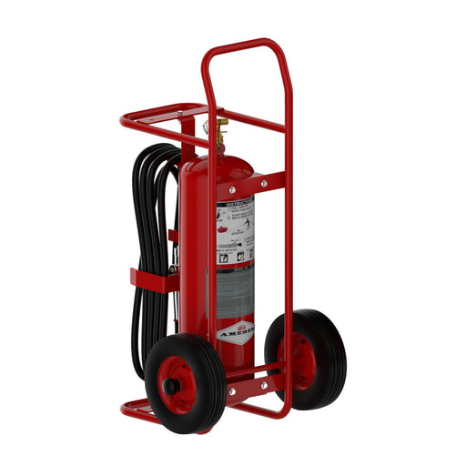 Amerex® 495 ABC Wheeled Unit Fire Extinguisher, Stored Pressure, 50 Pound, 20A160BC, 05636