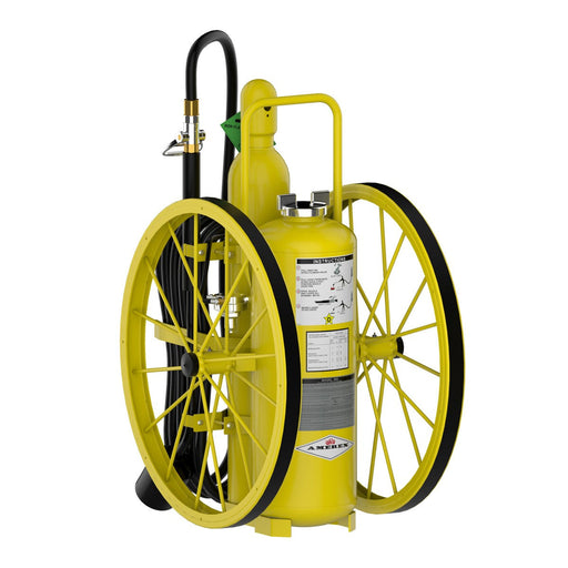 Amerex® 680R Class D Sodium Chloride Wheeled Unit Fire Extinguisher, Regulated Pressure, 150 Pound, 10897