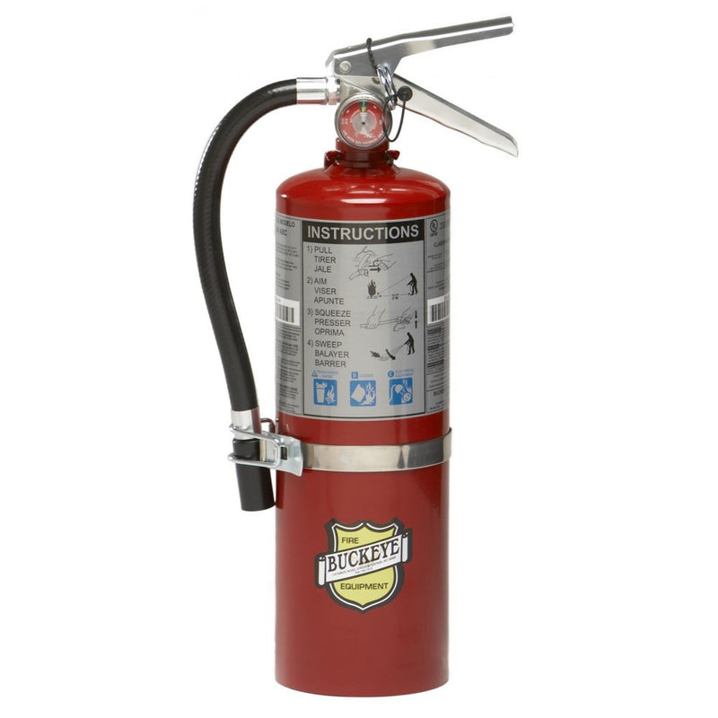 Outdated Inventory, 2020 Buckeye 10914 Fire Extinguisher, ABC, 5lb, 3A40BC, With Wall Bracket