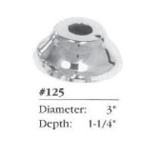 125 Aluminum Escutcheon - Available In Multiple Colors