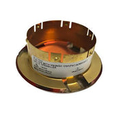 Viking Mirage Cover 13504 Label 13502C Push On Concealed Fire Sprinkler Cover Plate Escutcheon, Standard Small 2 3/4" OD, Chrome, 165 Degree White Label, 13504FC - WeSupplyIt.com