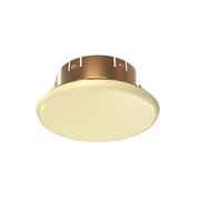 Viking Mirage Cover 13504 Label 13502A Push On Concealed Fire Sprinkler Cover Plate Escutcheon, Standard Small 2 3/4" OD, Ivory, 135 Degree Orange Label, 13504MA/I - WeSupplyIt.com