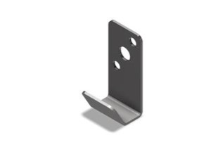 Amerex® Model 816 SS, J-Hook Fire Extinguisher Wall Bracket, Non Magnetic, Stainless Steel, 14315-P
