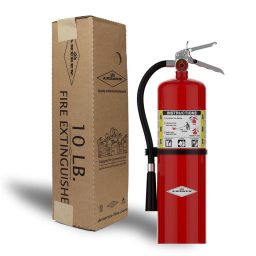 Amerex® B456 ABC Dry Chemical Fire Extinguisher 10lb, 4A80BC, With Wall Bracket, 14967