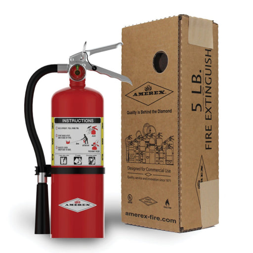 Amerex® B500 ABC Dry Chemical Fire Extinguisher 5lb, 2A10BC, With Wall Bracket, 15312