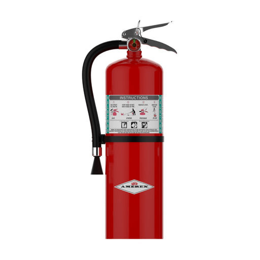 Amerex® 397 Halotron 1 Fire Extinguisher, 11 Pound, 1A10BC, With Wall Bracket, 15509
