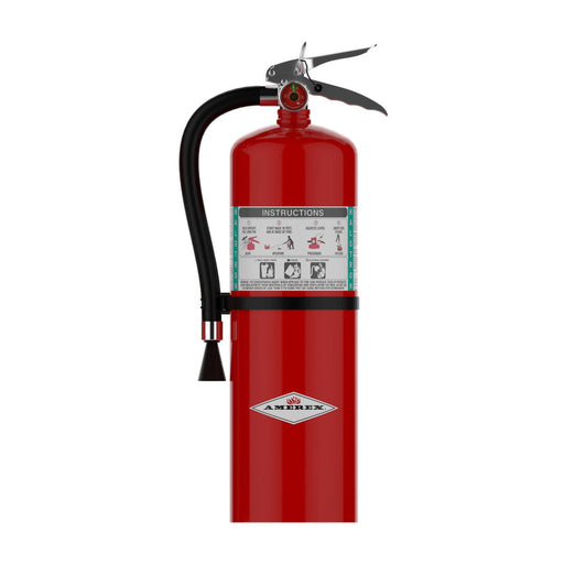 Amerex® 398 Halotron 1 Fire Extinguisher, 15.5 Pound, 2A10BC, With Wall Bracket, 15510