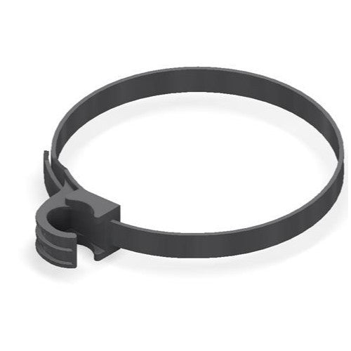 Amerex 15747 Fire Extinguisher Cylinder Strap Assembly, Black Plastic, For 3/8" Hose