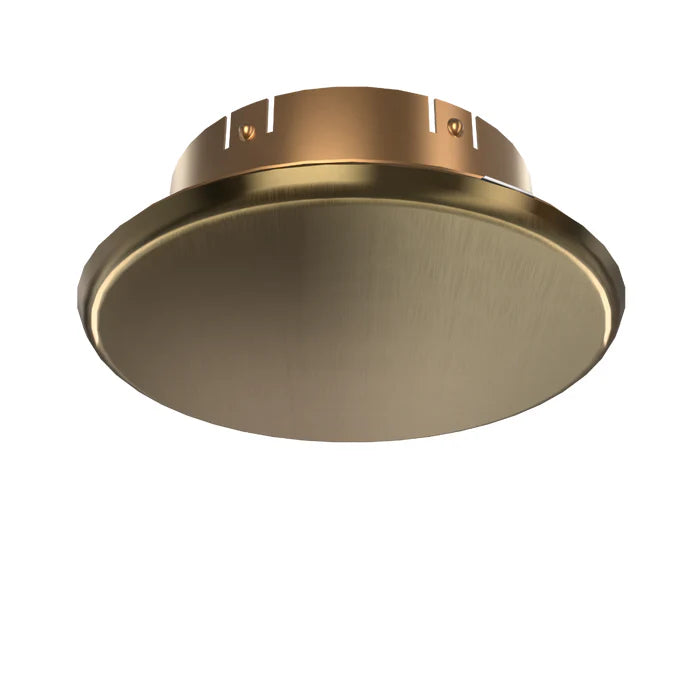 Viking® Mirage ELO 15765 Label 14923 Concealed Fire Sprinkler Cover Plate Escutcheon, Antique Brass, 165 Degree White Label, 15765BC/A - WeSupplyIt.com