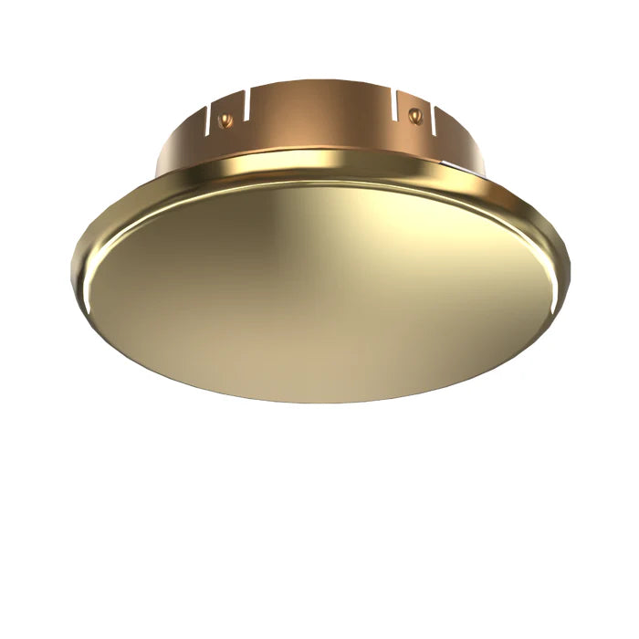 Viking® 23447 Label 23449A Concealed Push On Standard Fire Sprinkler Cover Plate Escutcheon, Bright Brass, 135 Degree Orange Label, 23447BA - WeSupplyIt.com