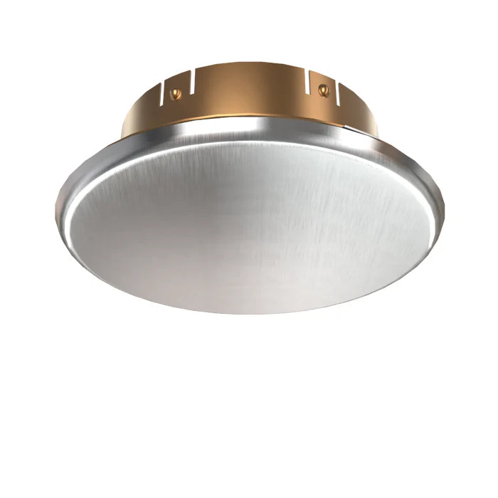 Viking® Mirage ELO 15765 Label 14923 Concealed Fire Sprinkler Cover Plate Escutcheon, Brushed Chrome, 135 Degree Orange Label, 15765FA/B - WeSupplyIt.com