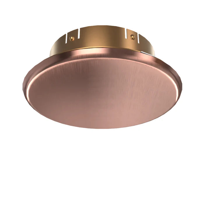 Viking® Mirage ELO 15765 Label 14923 Concealed Fire Sprinkler Cover Plate Escutcheon, Brushed Copper, 165 Degree White Label, 15765EC/B - WeSupplyIt.com