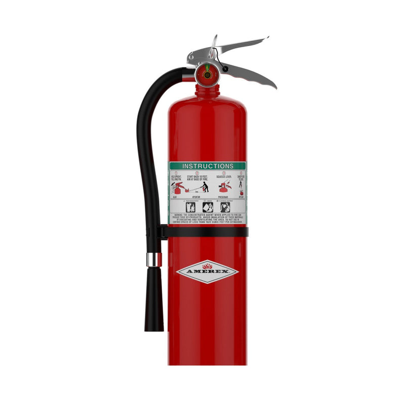 Amerex® B371 Halon 1211 Fire Extinguisher, 13 Pound, 2A40BC, With Wall Bracket, 16037