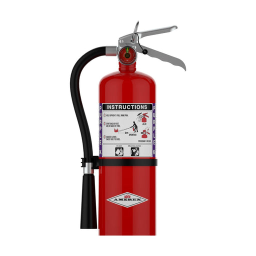 Amerex® B479 Purple K Fire Extinguisher, 5 Pound, 30BC, With Wall Bracket, 16038