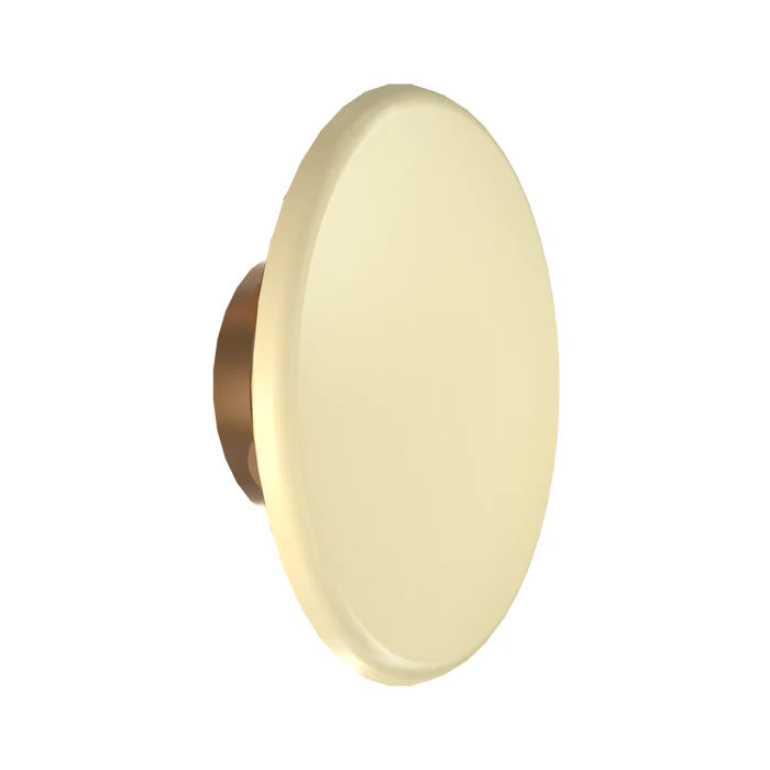 Viking® Freedom 16207 Label 16209 Horizontal Sidewall Concealed Fire Sprinkler Cover Plate Escutcheon, Ivory, 165 Degree White Label, 16207MC/I - WeSupplyIt.com