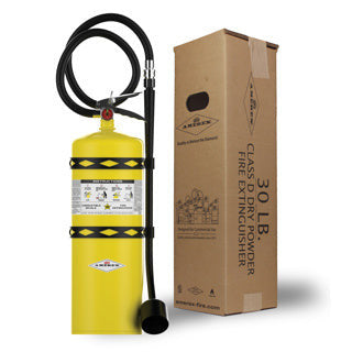 Amerex® B570 Class D Sodium Chloride Fire Extinguisher 30lb, D, With Wall Bracket, 16882