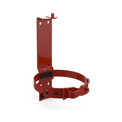 Amerex® Model 889HB, Hanger Style Fire Extinguisher Wall Strap Bracket, Red, 17148