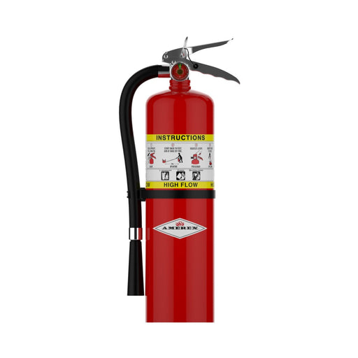 Amerex® 720 ABC Dry Chemical Fire Extinguisher High Flow 10lb, 1A20BC, With Wall Bracket, 20895