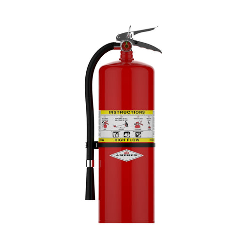 Amerex® 760 ABC Dry Chemical Fire Extinguisher High Flow 20lb, 4A60BC, With Wall Bracket, 20901