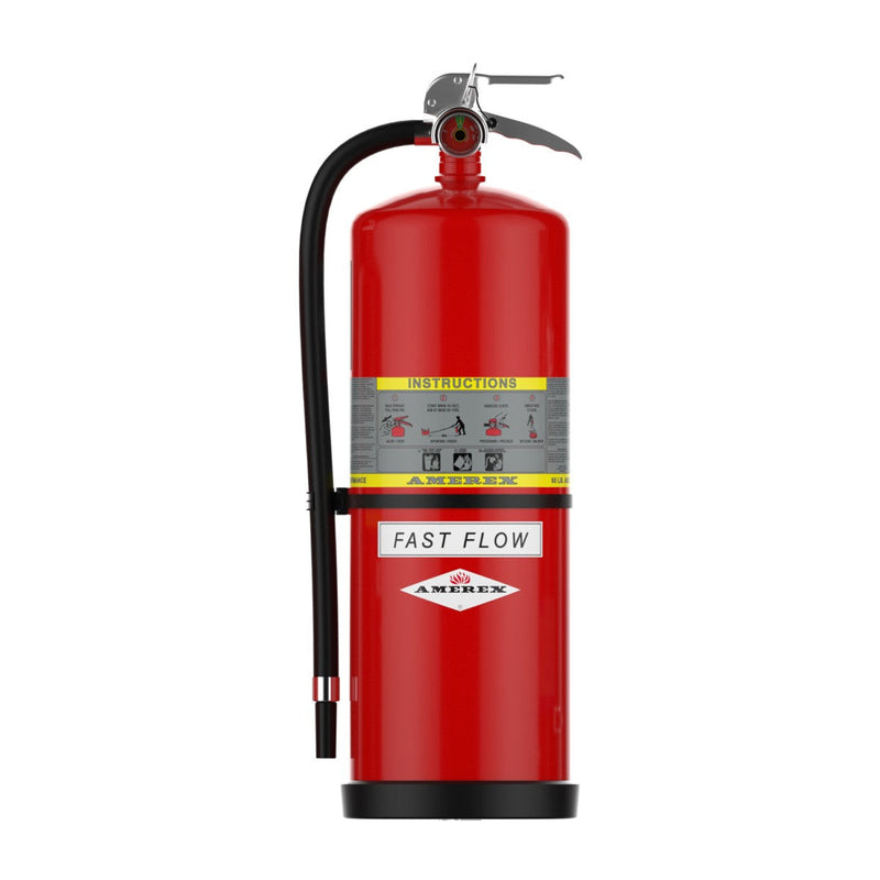 Amerex® 792 Z Series High Performance Fast Flow ABC Fire Extinguisher, 30 Pound, 4A40BC, With Wall Bracket, 26905