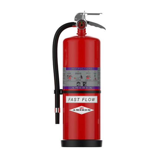 Amerex® 795 Z Series High Performance Fast Flow Purple K Fire Extinguisher, 20 Pound, 20BC, With Wall Bracket, 26910