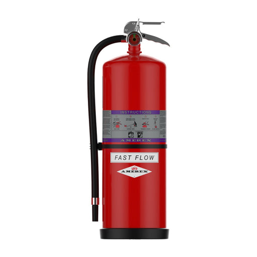 Amerex® 796 Z Series High Performance Fast Flow Purple K Fire Extinguisher, 30 Pound, 40BC, With Wall Bracket, 26911