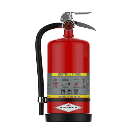 Amerex® 713 Z Series High Performance Compliance Flow ABC Fire Extinguisher, 13.2 Pound, 4A80BC, With Wall Bracket, 26912