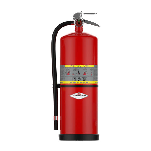 Amerex® 715 Z Series High Performance Compliance Flow ABC Fire Extinguisher, 30 Pound, 10A160BC, With Wall Bracket, 26914