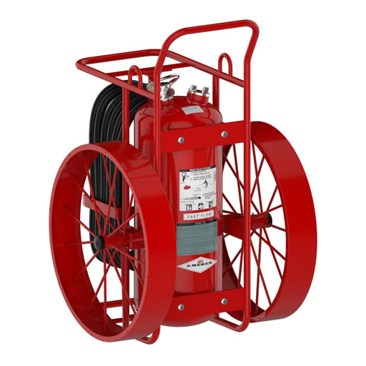 Amerex® 756 Z Series High Performance ABC Wheeled Unit Fire Extinguisher, Stored Pressure, 250 Pound, 40A160BC, 27061