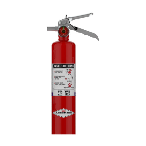 Amerex® 377 Purple K Fire Extinguisher, 2.5 Pound, 10BC, With Wall Bracket, 27541
