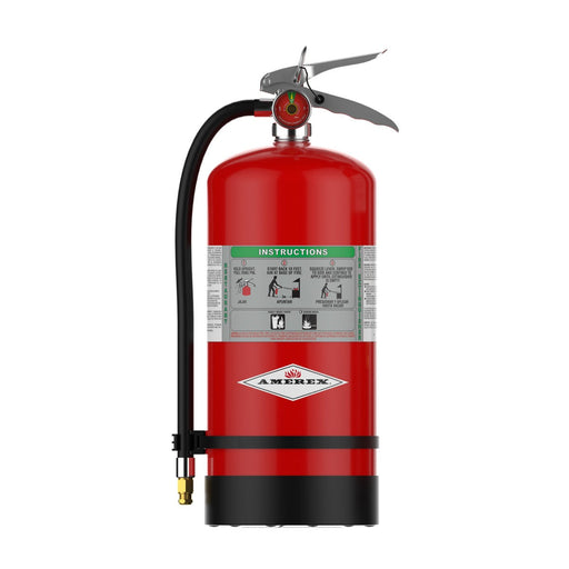Amerex® C260CG Wet Chemical Coast Guard Approved Fire Extinguisher, 6 Liter, 2AK, With Wall Bracket, 27598