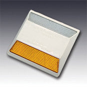 Model 921 Standard Reflective Type CA Two Way Clear & Amber Reflective Plastic Pavement Marker 4"