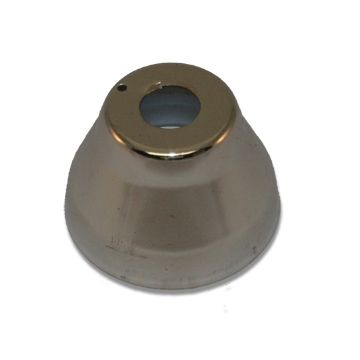 Lansdale 100-225-01000 1/2" NPT 1pc Canopy 1" Depth Chrome C-100