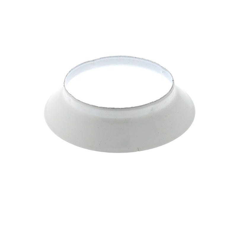 403 Aluminum Short Escutcheon Skirt - White
