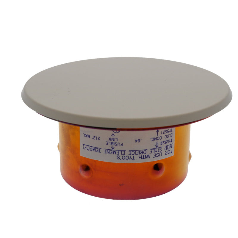 Tyco Model Illusion ELOC Concealed Fire Sprinkler Escutcheon Cover Plate, White, 165 Degre, 56-892-4-165 - WeSupplyIt.com