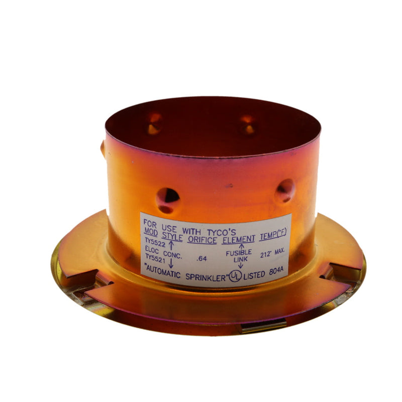 Tyco Model Illusion ELOC Concealed Fire Sprinkler Escutcheon Cover Plate, Custom Color, 165 Degre, 56-892-X-165 - WeSupplyIt.com