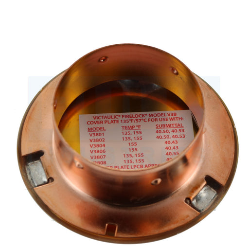 Victaulic Concealed V38 Escutcheon - Available In Multiple Colors And Temperatures