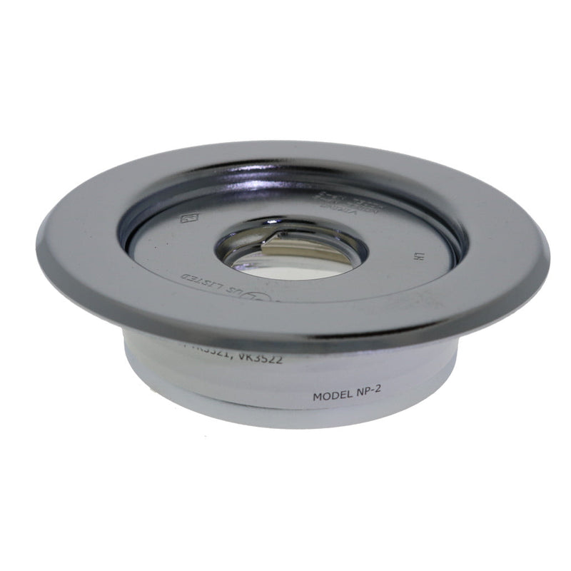 Viking Recessed NP-2 Thread On Fire Sprinkler Escutcheon, 1/2" NPT, White 22067M/W - WeSupplyIt.com
