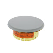 Viking® 23447 Label 23449A Concealed Push On Standard Fire Sprinkler Cover Plate Escutcheon, White, 135 Degree Orange Label, 23447MA/W - WeSupplyIt.com