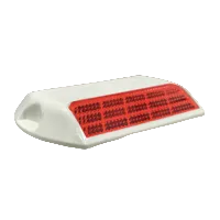 Model 899 Type R One Way Red/White Shell Reflective Plastic Pavement Marker 4"