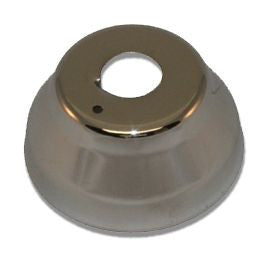 One Piece Steel Escutcheon - 3/4" Deep - Chrome