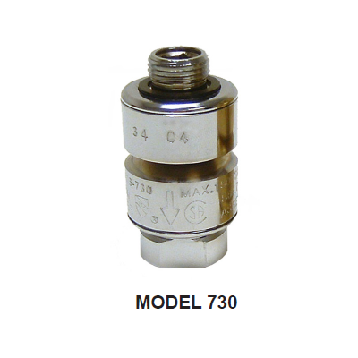 Zurn Model 730 Laboratory Faucet Vacuum Breaker, 38-730