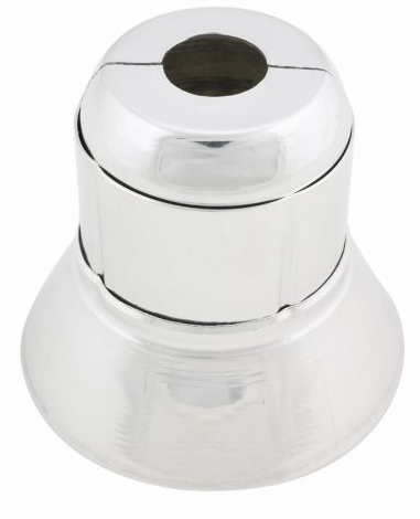 401  3 Piece Escutcheon Split Cup And Skirt Set - Available In Aluminum and Stainless Steel, Multiple Colors And Head Sizes