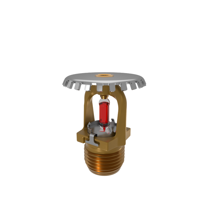 Fire Sprinkler Head, Viking Model XT1, VK1001, 5.6K, Upright, Standard Response - Available In Multiple Colors and Temperatures