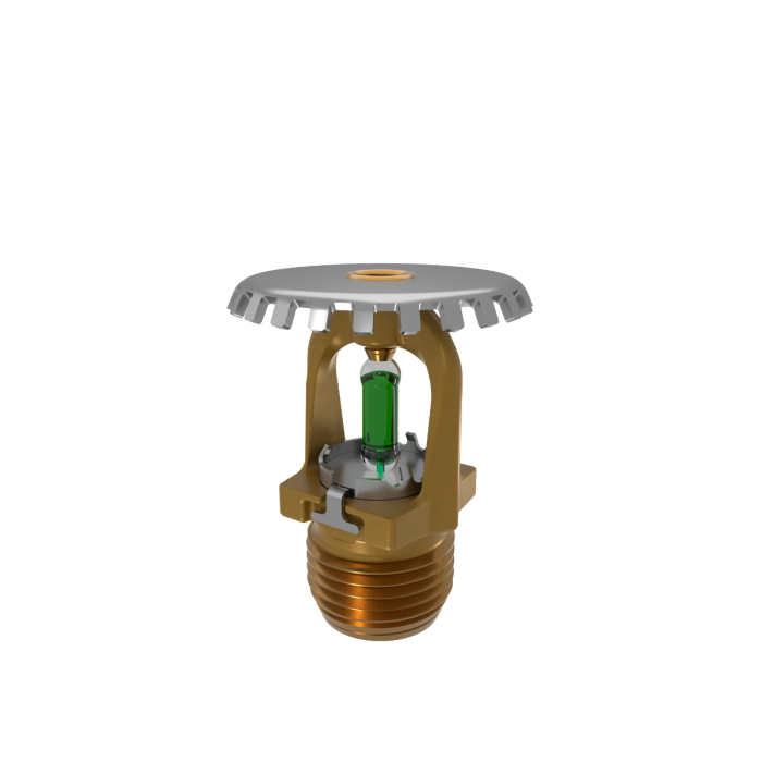 Fire Sprinkler Head, Viking Model XT1, VK1001, 5.6K, Upright, Standard Response - Available In Multiple Colors and Temperatures