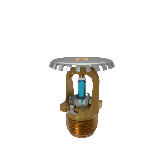 Fire Sprinkler Head, Viking Model XT1, VK1001, 5.6K, Upright, Standard Response - Available In Multiple Colors and Temperatures