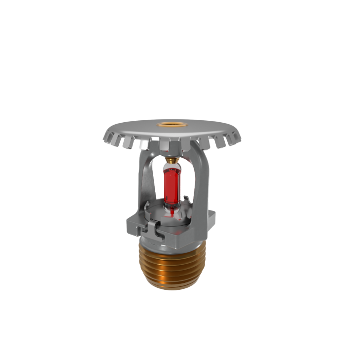 Fire Sprinkler Head, Viking Model XT1, VK1001, 5.6K, Upright, Standard Response - Available In Multiple Colors and Temperatures